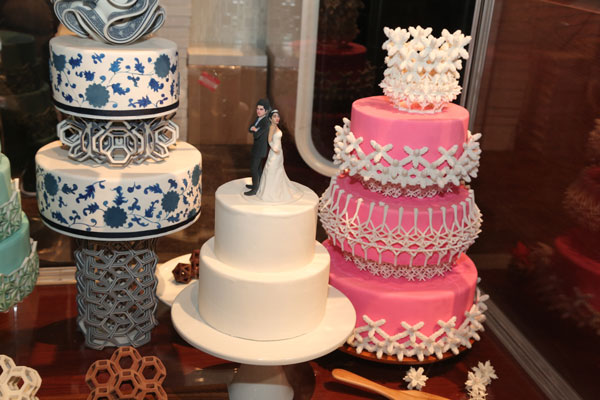 3D Printed Cakes at CES, image by Consumer Technology Association