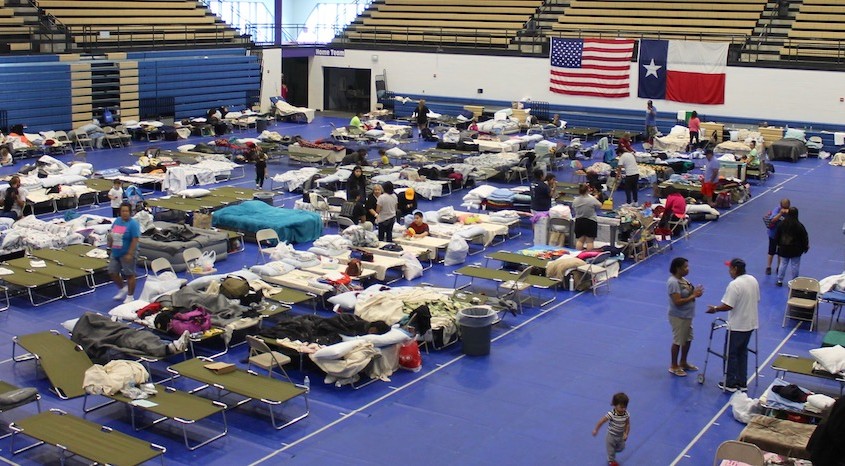 Shelter, image by Tess Cagle of Community Impact Newspaper
