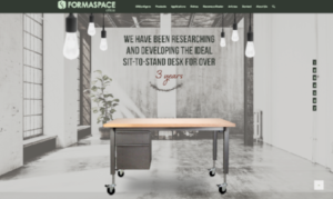 formaspace office website screenshot