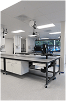 healthcare sample processing furniture