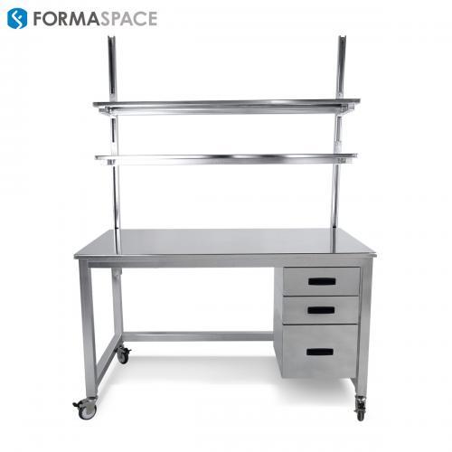 electropolished stainless steel workbench