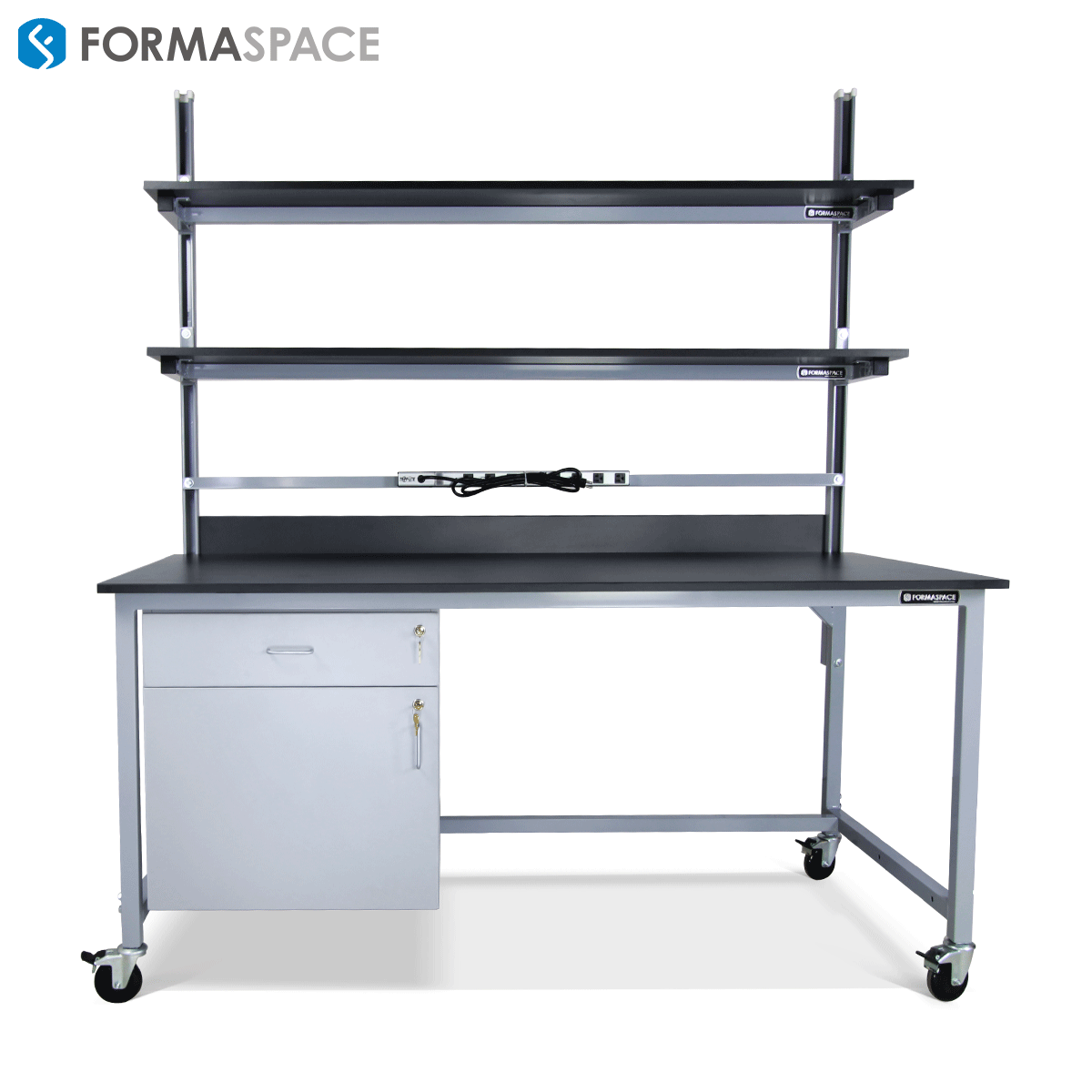 height adjustable lab bench