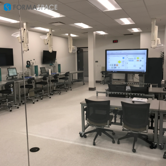 staff training room for laboratories
