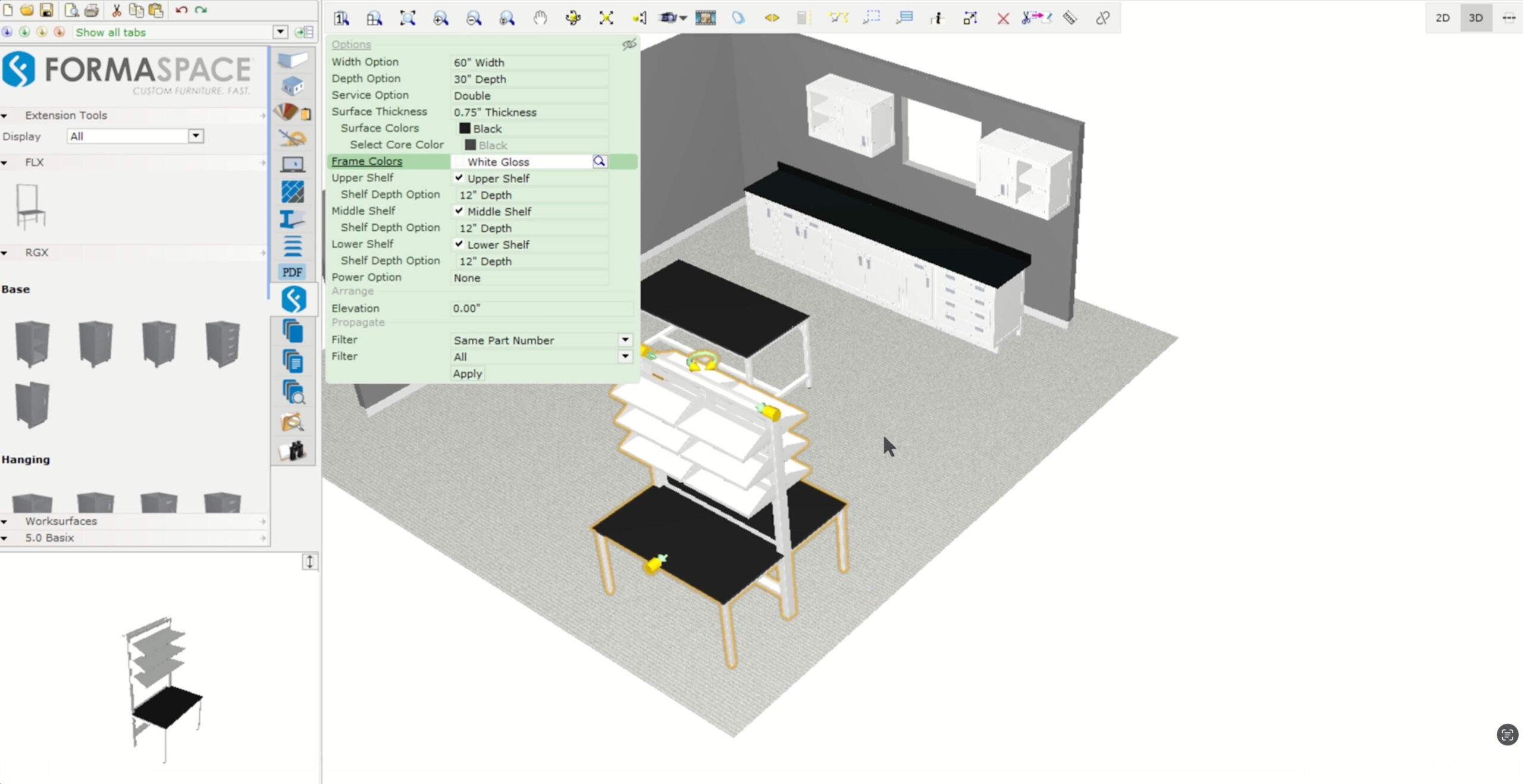 Formaspace workbench