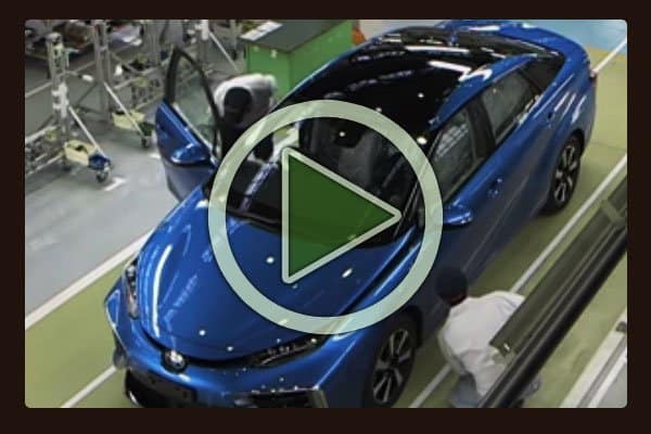 Perhaps you've heard the terms food porn or decorator porn for close-up photo shoots and slow-motion videos of gourmet food or lavish architectural interiors. How about some car manufacturing porn? Here's 20 full minutes of hand assembly of the new Toyota Mirai hydrogen fuel powered vehicle.