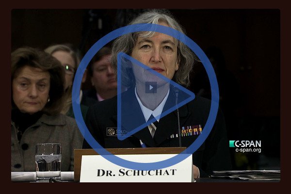 Rear Admiral Anne Schuchat, MD, Director, National Center for Immunization and Respiratory Diseases at CDC, testified to a Senate Hearing on Vaccine-Preventable Disease held last week in Washington, DC.